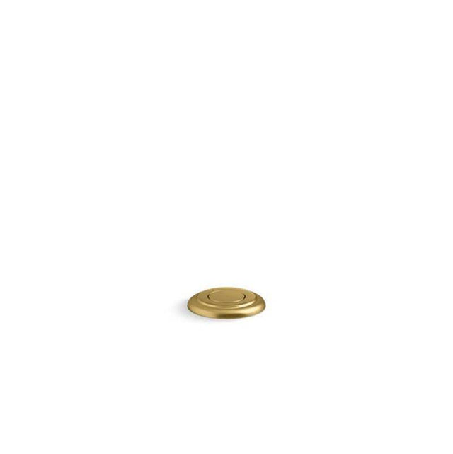 Kohler - Garbage disposal air switch button - Vibrant Brushed Moderne Brass