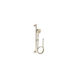 Kohler - Purist 30'' four-function handshower kit, 1.75 gpm - Vibrant French Gold