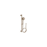 Kohler - Purist 30'' four-function handshower kit, 1.75 gpm - Vibrant Brushed Bronze