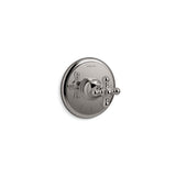 Kohler - Artifacts MasterShower temperature control valve trim with cross handle - Vibrant Titanium