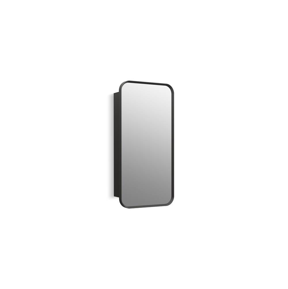 Kohler - Verdera 15'' x 30'' rectangular framed medicine cabinet - Matte Black
