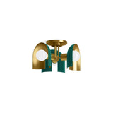 Kohler - Jabot 3-13/16'' flush-mount - Jade w/Brushed Moderne Brass Accents