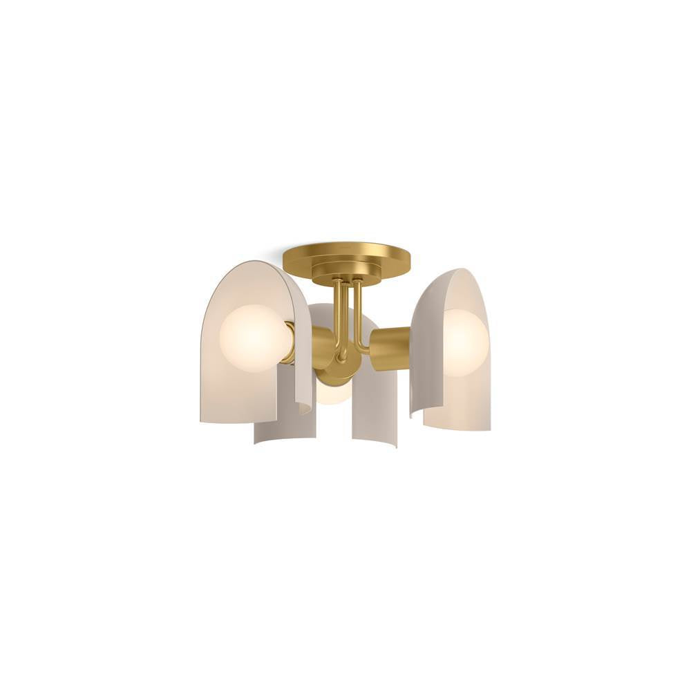 Jabot 3-13/16'' flush-mount