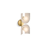 Jabot Two-light sconce