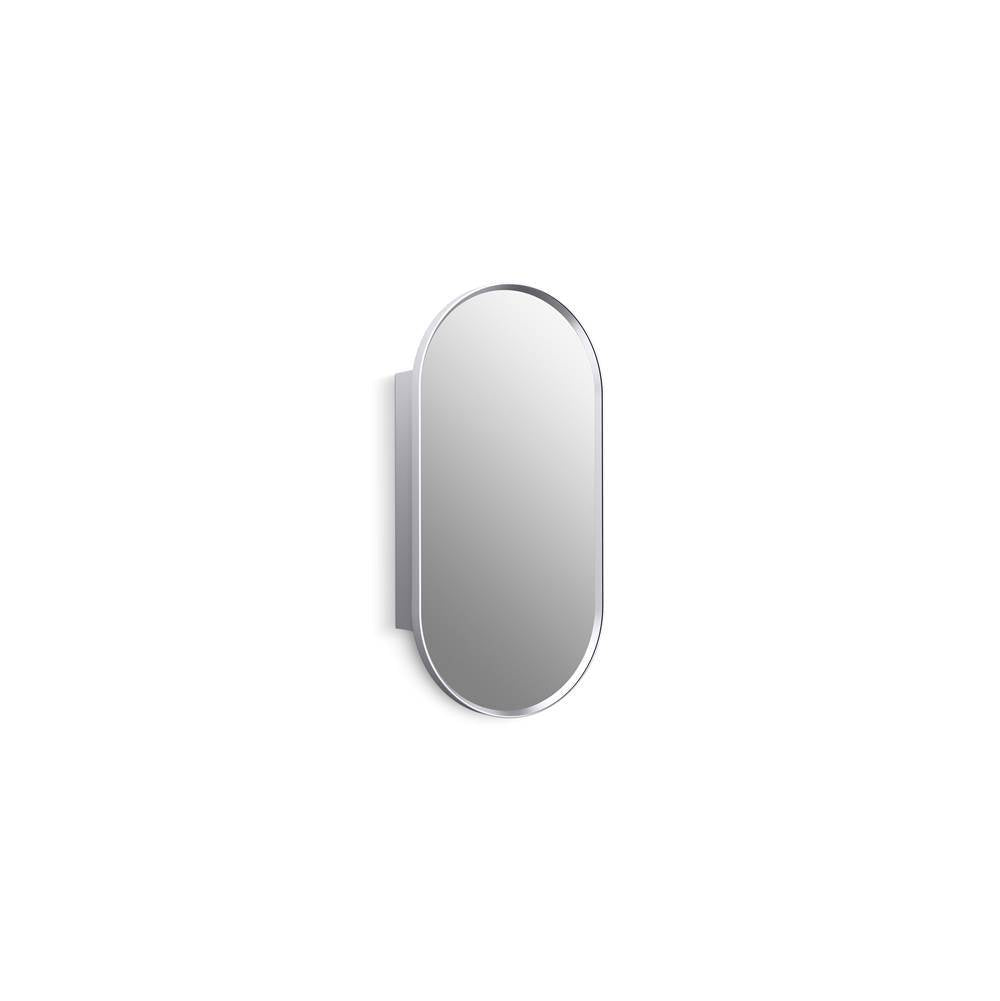 Kohler - Verdera 15'' x 30'' capsule framed medicine cabinet - Polished Chrome