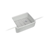 Kohler - Ironridge 28 in. Undermount Single-Bowl Farmhouse Kitchen Sink - Ice Grey