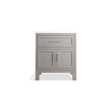 Quo 30'' bathroom vanity cabinet with sink and quartz top