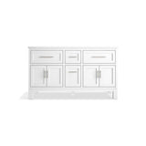 Quo 72'' bathroom vanity cabinet with sinks and quartz top