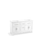 Kohler - Quo 60'' bathroom vanity cabinet with sinks and quartz top - White