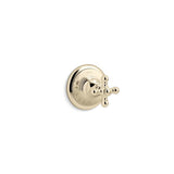 Kohler - Artifacts MasterShower volume control valve trim with cross handle - Vibrant French Gold