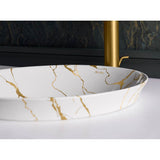 Aureus 16-3/4'' round vessel bathroom sink, no overflow