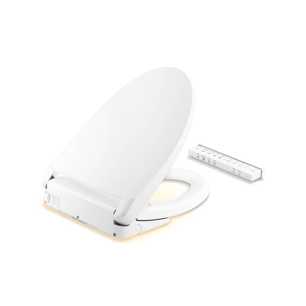 Kohler - PureWash E930 Elongated bidet toilet seat with remote control - White