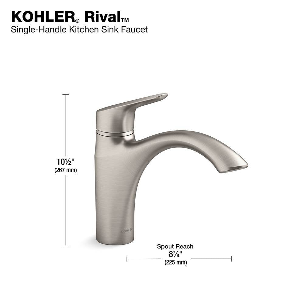 Rival Single-handle kitchen sink faucet
