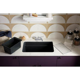 Cairn 27-1/2'' undermount single-bowl utility sink