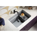 Cairn 27-1/2'' undermount single-bowl utility sink
