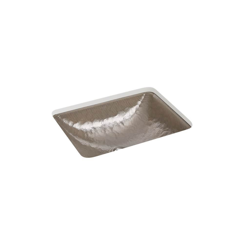 Yepsen 20'' rectangular undermount bathroom sink, no overflow