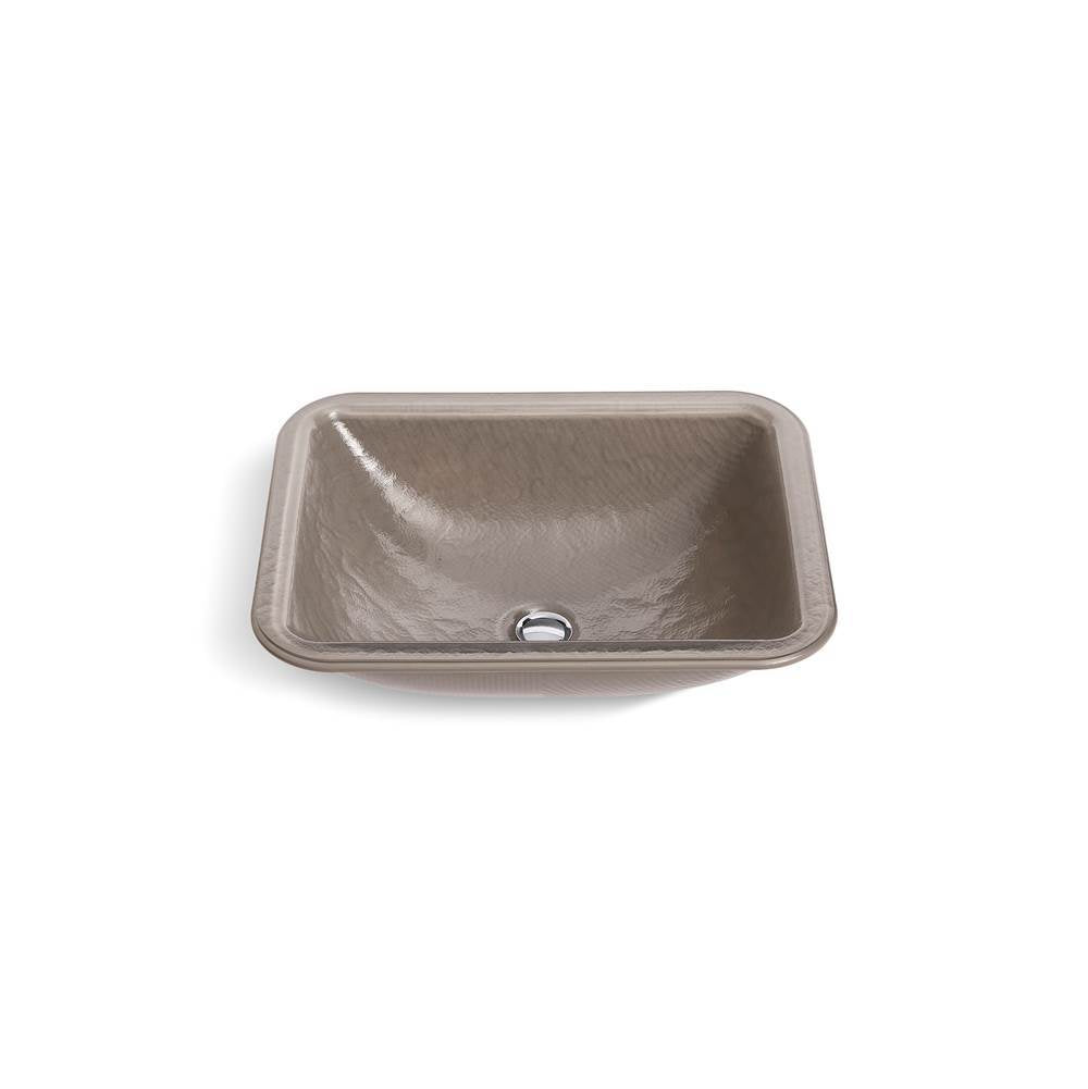 Kohler - Yepsen 20'' rectangular undermount bathroom sink, no overflow - Opaque Doe