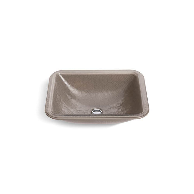 Kohler - Yepsen 20'' rectangular undermount bathroom sink, no overflow - Opaque Doe