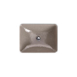 Yepsen 20'' rectangular undermount bathroom sink, no overflow