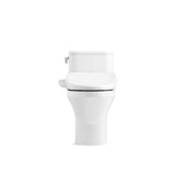 Spacity Hidden Cord One-Piece Compact Elongated Toilet With Skirted Trapway 1.28 Gpf
