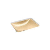Yepsen 20'' rectangular undermount bathroom sink, no overflow