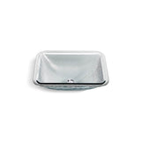 Kohler - Yepsen 20'' rectangular undermount bathroom sink, no overflow - Ice
