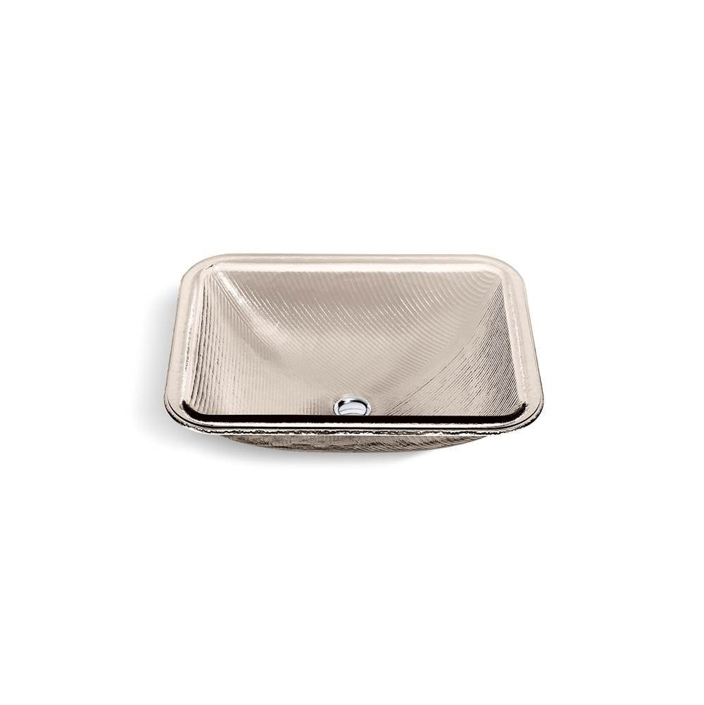 Kohler - Yepsen 20'' rectangular undermount bathroom sink, no overflow - Translucent Doe