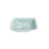 Kohler - Yepsen 20'' rectangular undermount bathroom sink, no overflow - Opaque Doe