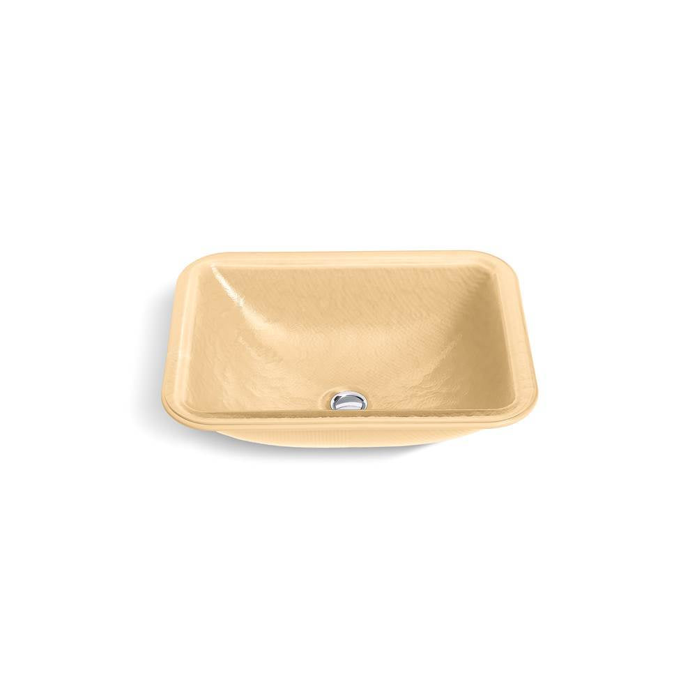Kohler - Yepsen 20'' rectangular undermount bathroom sink, no overflow - Opaque Sandalwood