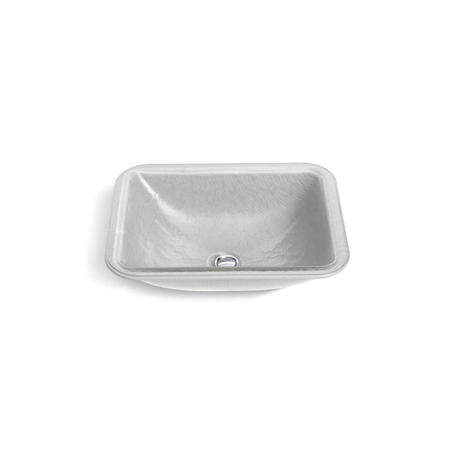 Kohler - Yepsen 20'' rectangular undermount bathroom sink, no overflow - Opaque Stone