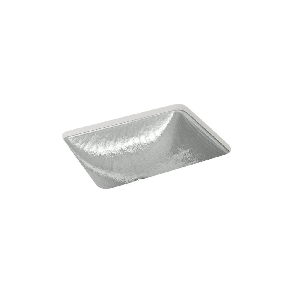 Yepsen 20'' rectangular undermount bathroom sink, no overflow