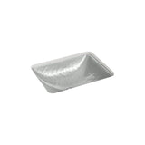 Yepsen 20'' rectangular undermount bathroom sink, no overflow