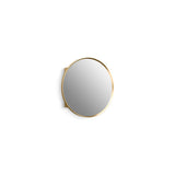 Kohler - Verdera 24'' round framed medicine cabinet - Moderne Brushed Gold