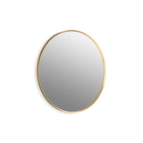 Kohler - Essential 36'' round framed mirror - Moderne Brushed Gold