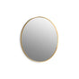 Kohler - Essential 36'' round framed mirror - Moderne Brushed Gold