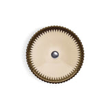 Salute 15'' round vessel bathroom sink, no overflow
