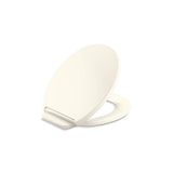 Kohler - Glissade ReadyLatch Quiet-CloseE round-front toilet seat - Biscuit