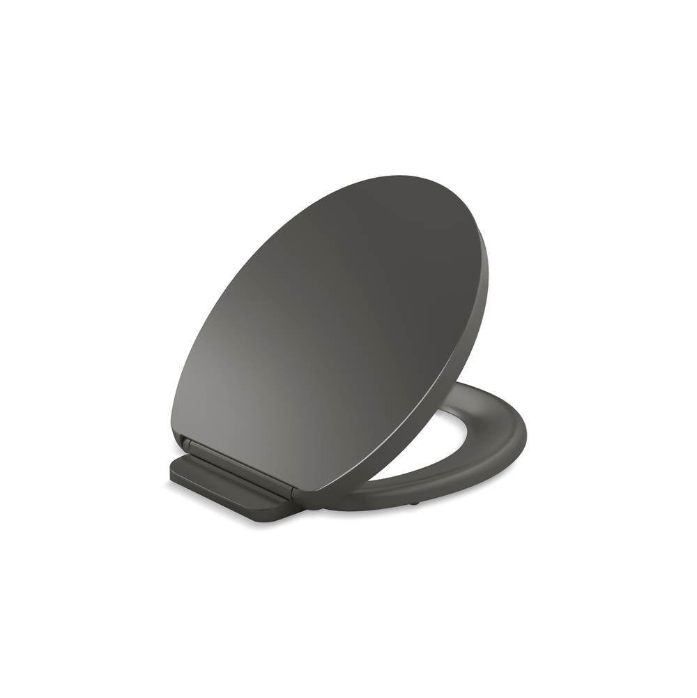 Kohler - Impro ReadyLatch Quiet-CloseE round-front toilet seat - Thunder Grey