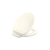 Kohler - DriftE ReadyLatch Quiet-CloseE round-front toilet seat - Biscuit