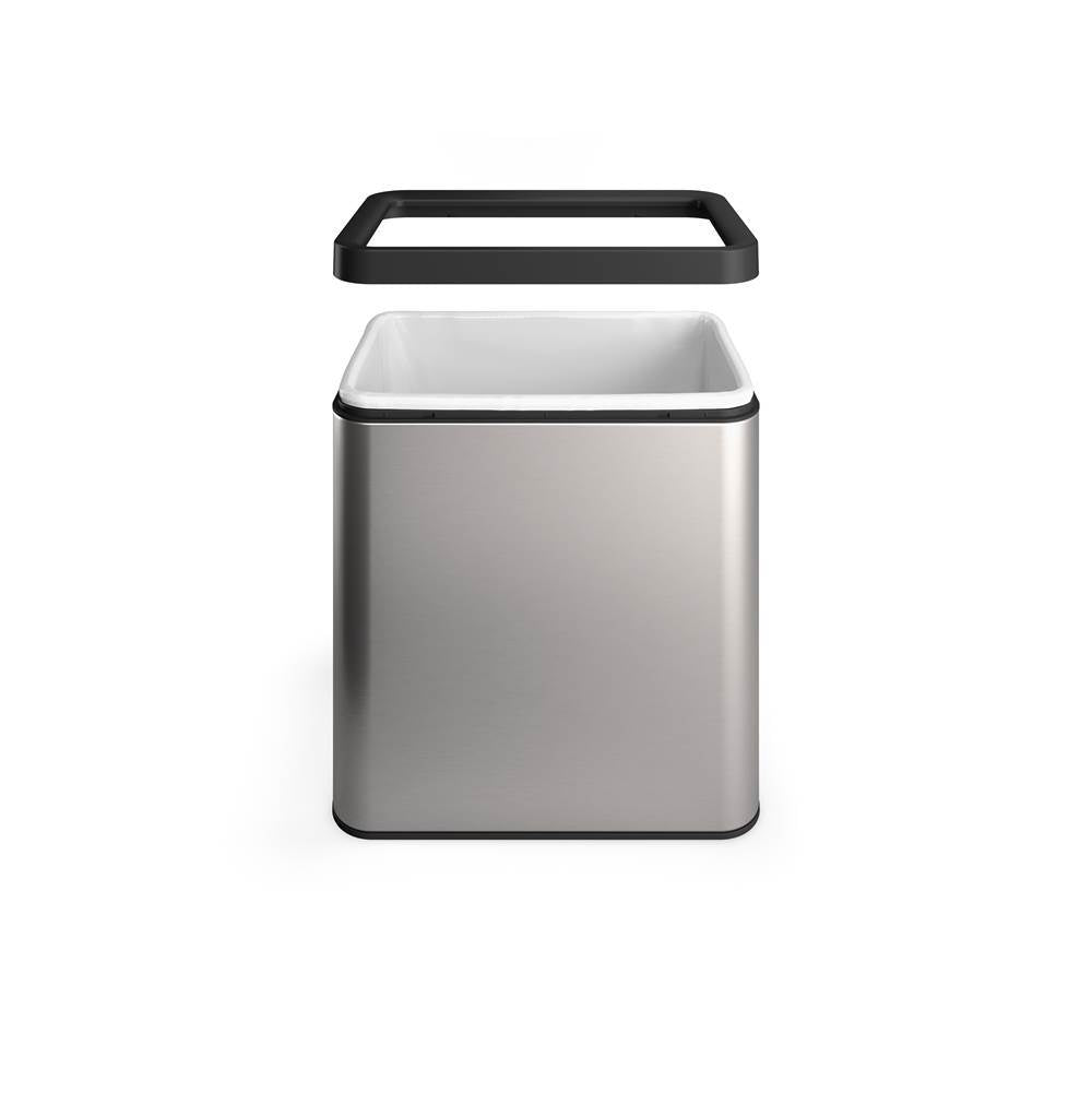 25-liter open-top trash can