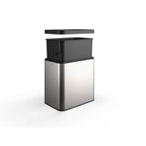25-liter open-top trash can