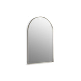 Kohler - Essential 24'' x 36'' arched framed mirror - Brushed Nickel
