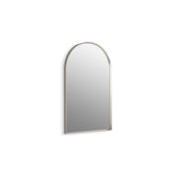 Kohler - Essential 20'' x 32'' arched framed mirror - Brushed Nickel