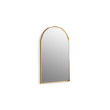 Kohler - Essential 20'' x 32'' arched framed mirror - Moderne Brushed Gold