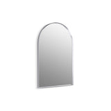 Kohler - Essential 24'' x 36'' arched framed mirror - Polished Chrome