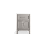 Quo 24'' bathroom vanity cabinet with sink and quartz top