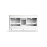 HadronE 60'' bathroom vanity cabinet with sinks and quartz top