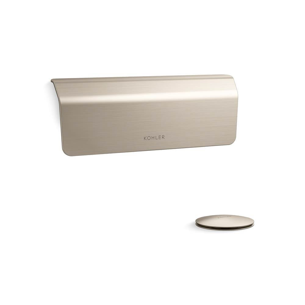 Kohler - VoluteE Bath drain trim - Vibrant Brushed Nickel
