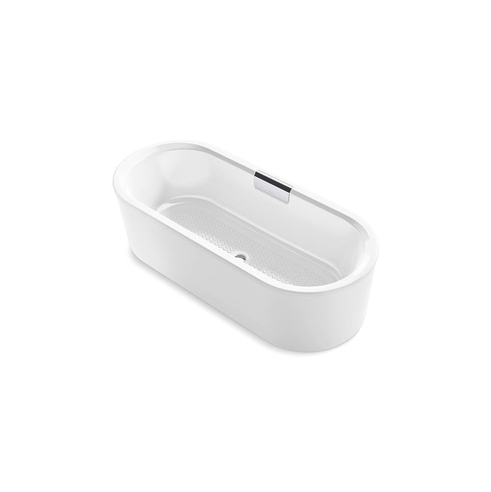 Kohler - VoluteE 70-7/8'' x 30-3/8'' freestanding bath with shroud - White