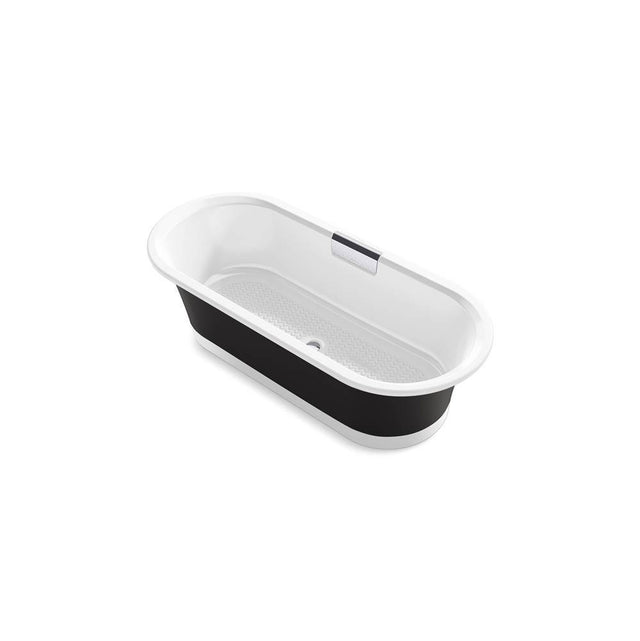 Kohler - VoluteE 70-7/8'' x 30-3/8'' freestanding bath with base - White